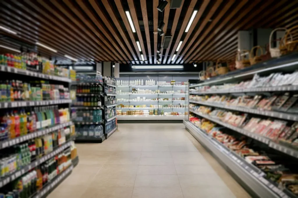 supermarket product aisle 